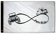 Fem Ride 3'x5' Double-Sided Flag