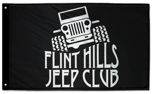 Flint Hills Jeep Club 3'x5' Double-Sided Flag