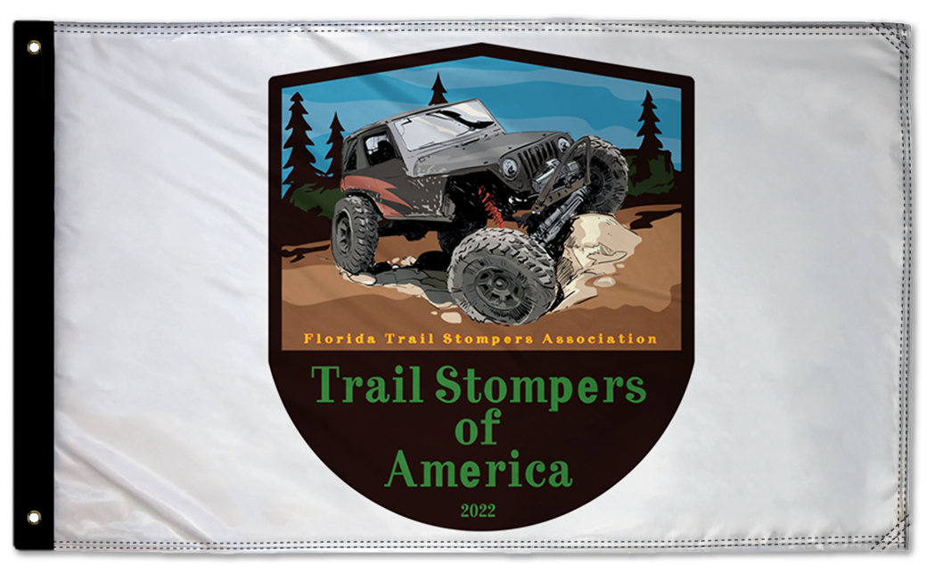 Florida Trail Stompers Flag 3'x5' Double-Sided Flag