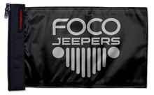 FOCO Jeepers 12"x18" Forever Wave Flag