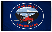 Forest Hill 4 Wheelers 3'x5' Double-Sided Flag