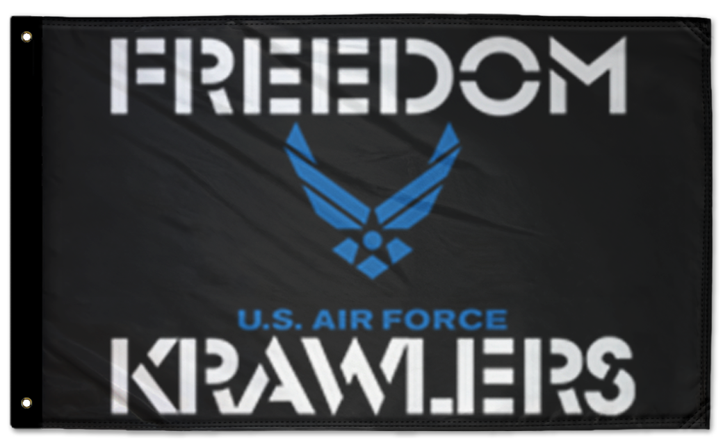 Freedom Krawlers Flag 3'x5' Double-Sided Flag