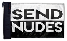 Send Nudes 12"x18" Forever Wave Flag for Boats