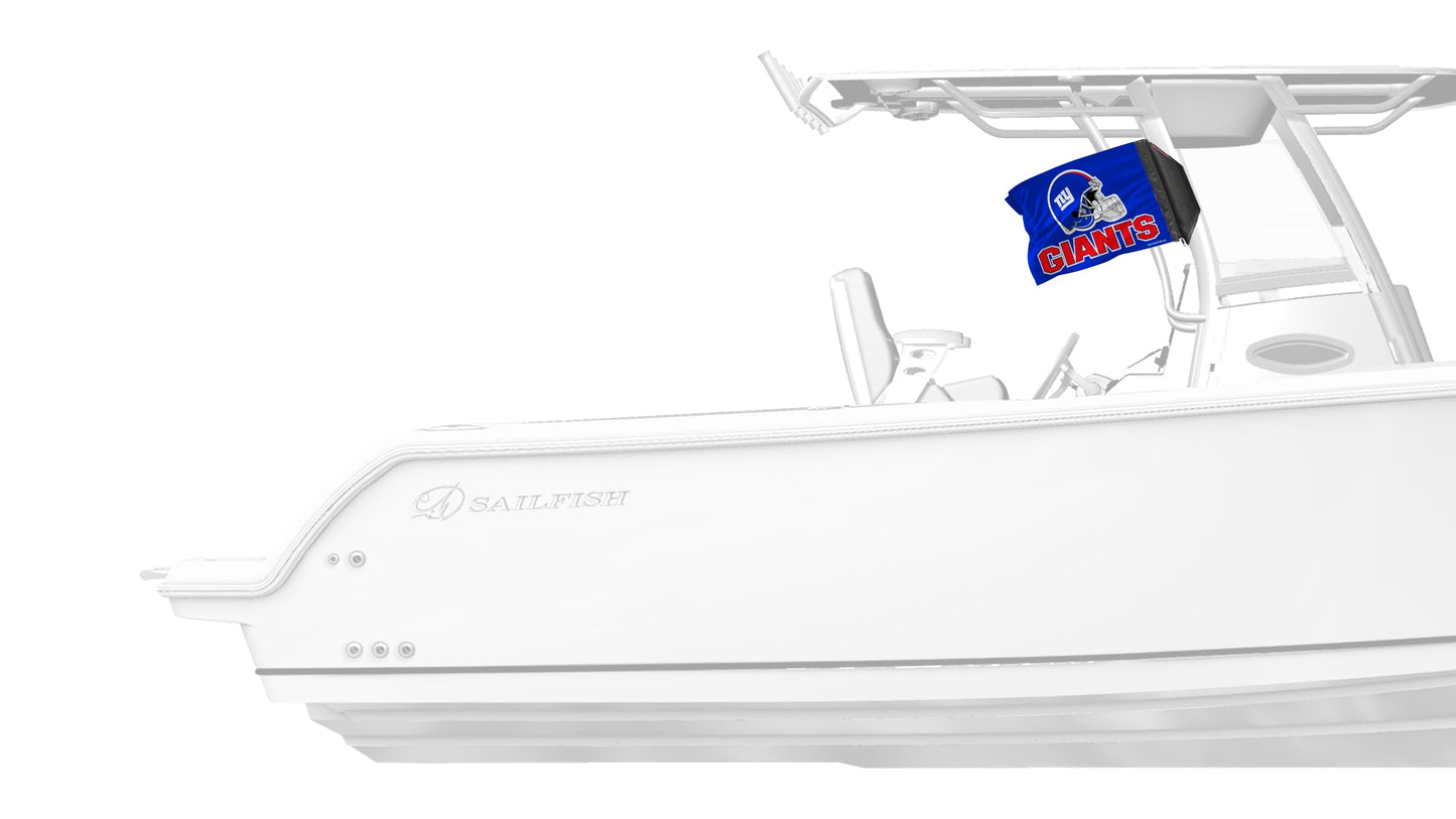 New York Giants 11"x17" Forever Wave Flag for Boats