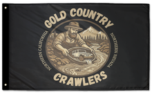 Gold Country Crawlers 3'x5' Double-Sided Flag