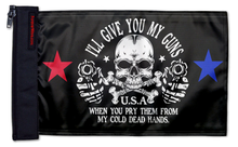 2A We The People 12"x18" Forever Wave Flag for Jeep Wrangler JLU 4-Door 2018-Present