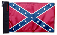 Confederate 12"x18" Forever Wave Flag for Boats