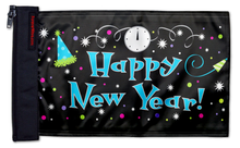 Happy New Year 12"x18" Forever Wave Flag for Jeep Wrangler JLU 4-Door 2018-Present