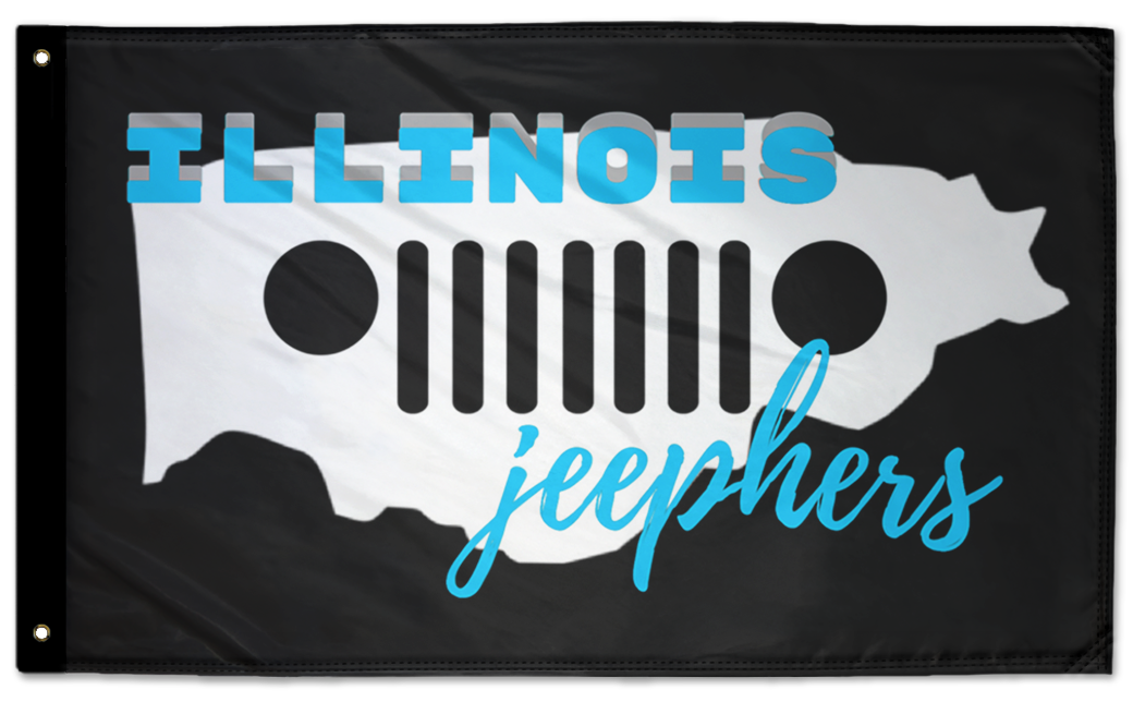 Illinois JeepHers Flag 3'x5' Double-Sided Flag