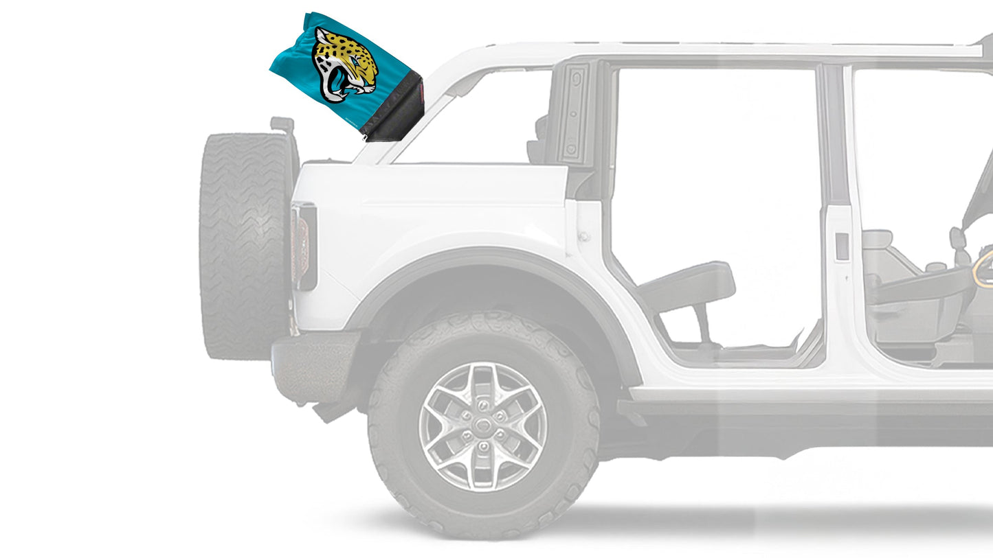 Jacksonville Jaguars 11"x17" Forever Wave Flag for Bronco