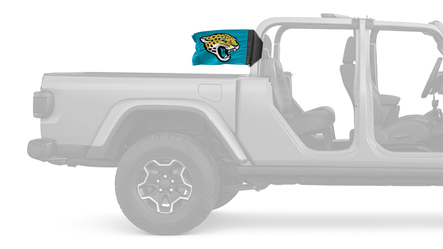 Jacksonville Jaguars 11"x17" Forever Wave Flag for Jeep Gladiator JT
