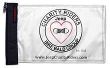 Jeep Charity Riders Flag 12"x18" Forever Wave Flag