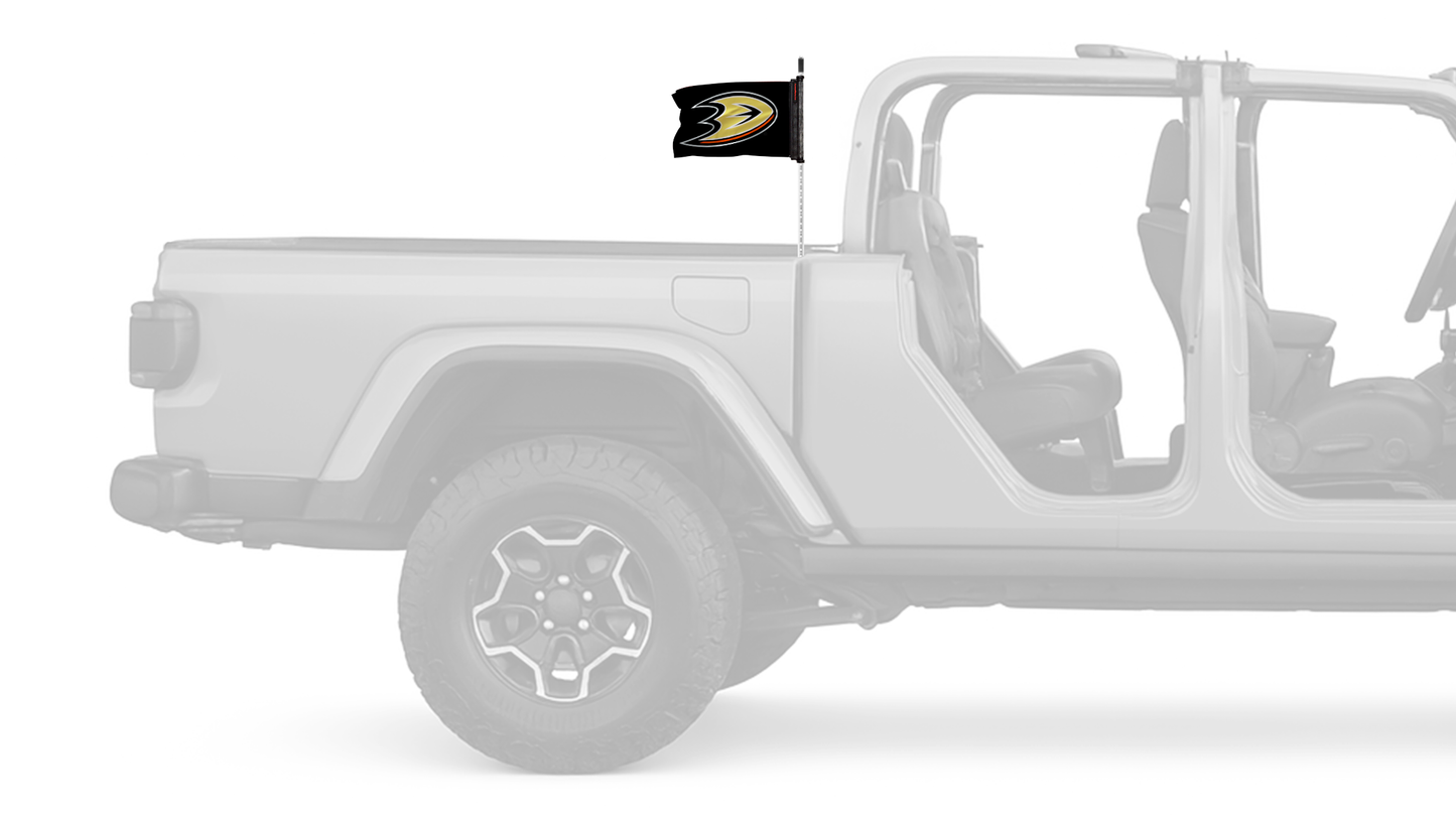 Anaheim Ducks 11"x17" Forever Wave Flag for Jeep Gladiator JT