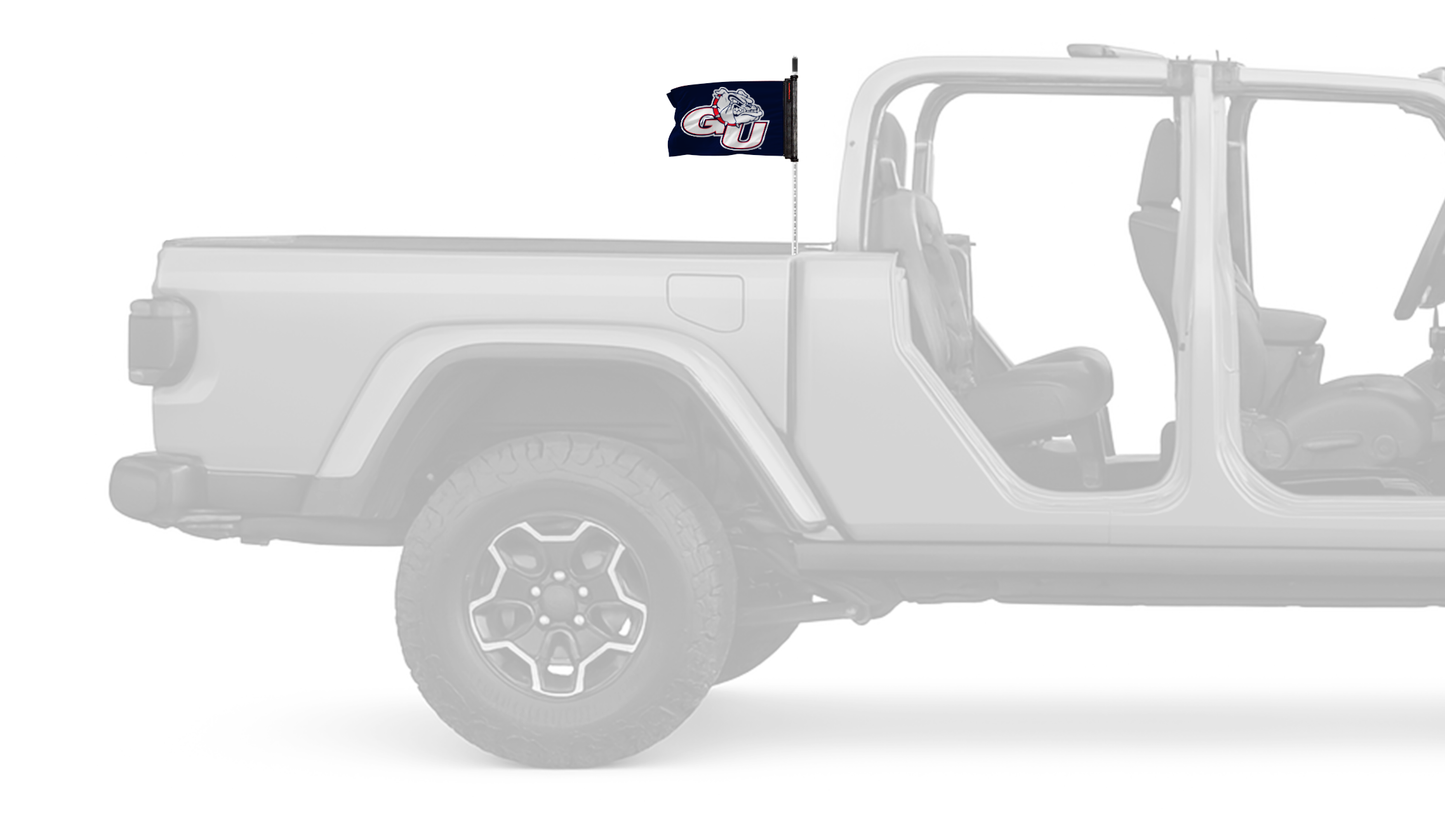 Gonzaga 11"x17" Forever Wave Flag for Jeep Gladiator JT