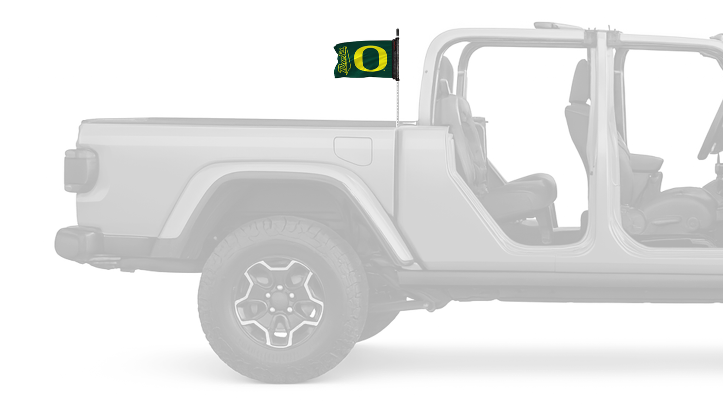 Oregon 11"x17" Forever Wave Flag for Jeep Gladiator JT