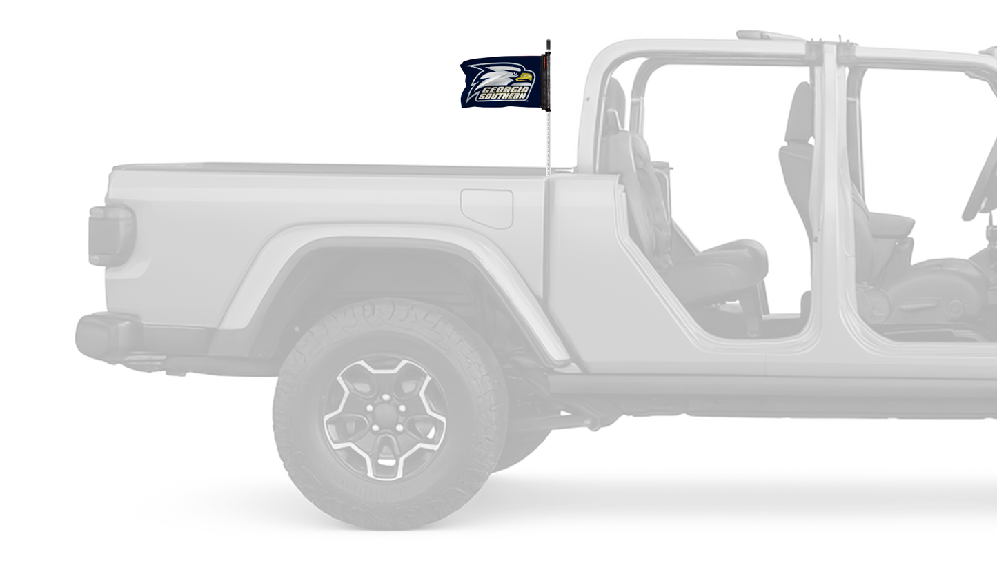 Georgia Southern 11"x17" Forever Wave Flag for Jeep Gladiator JT