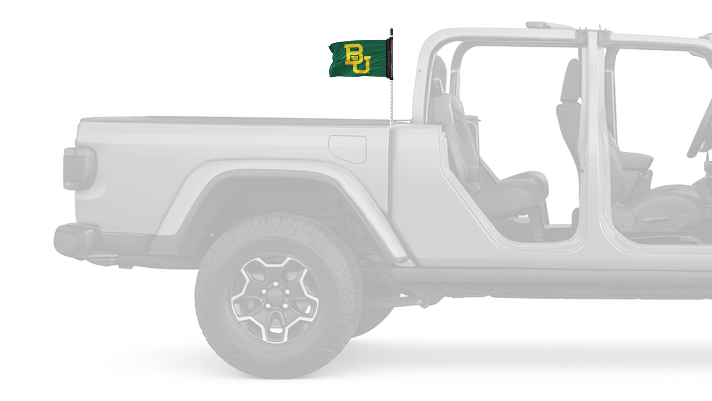 Baylor 11"x17" Forever Wave Flag for Jeep Gladiator JT