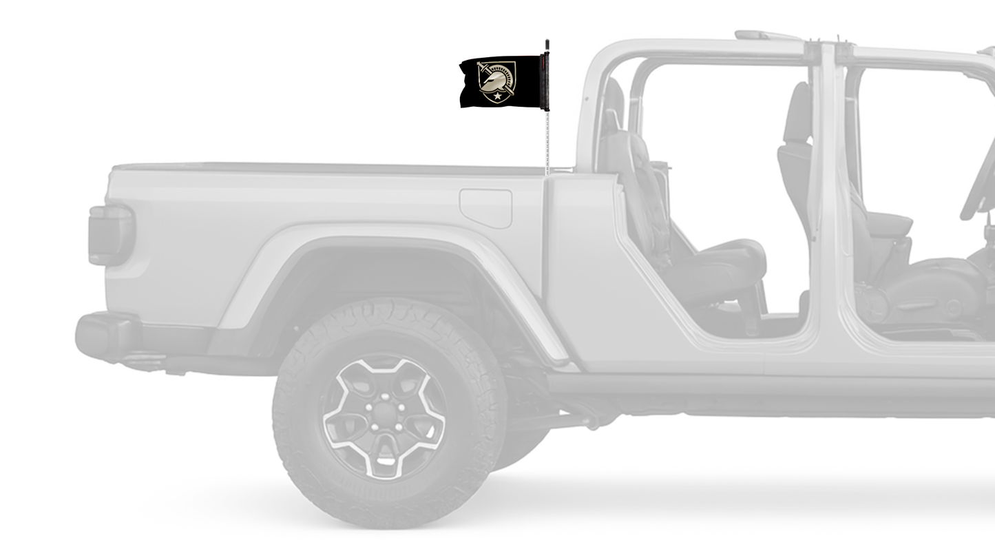 Army Knights 11"x17" Forever Wave Flag for Jeep Gladiator JT