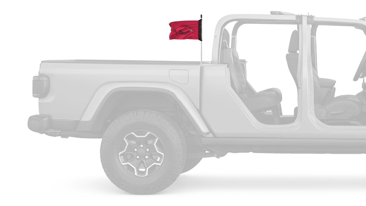 Arkansas 11"x17" Forever Wave Flag for Jeep Gladiator JT