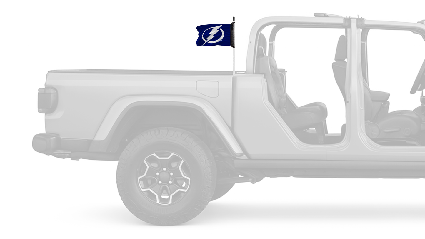 Tampa Bay Lightning 11"x17" Forever Wave Flag for Jeep Gladiator JT