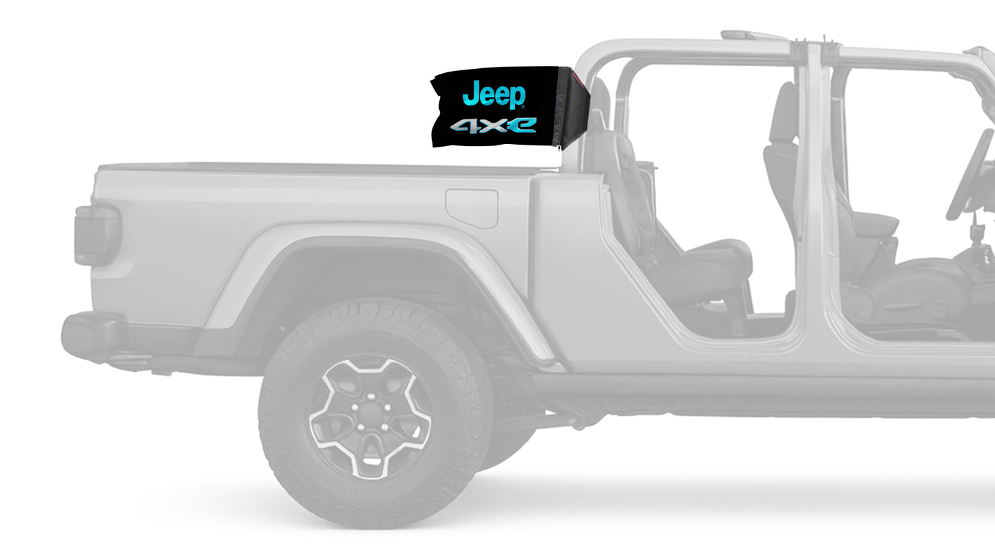 Jeep 4Xe 12"x18" Forever Wave Flag