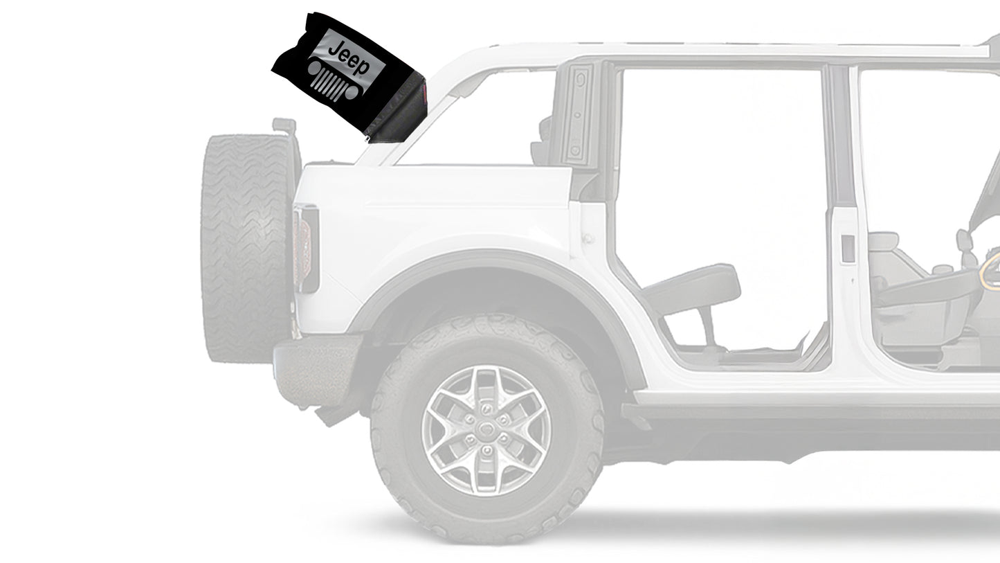 Jeep Grill 12"x18" Forever Wave Flag
