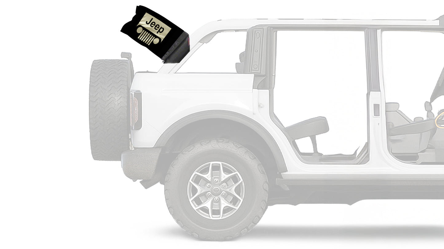 Jeep Grill 12"x18" Forever Wave Flag