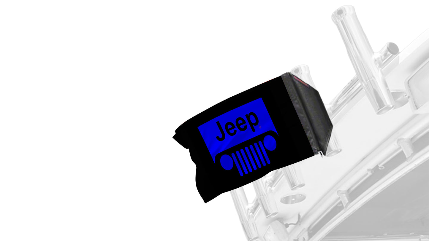 Jeep Grill 12"x18" Forever Wave Flag