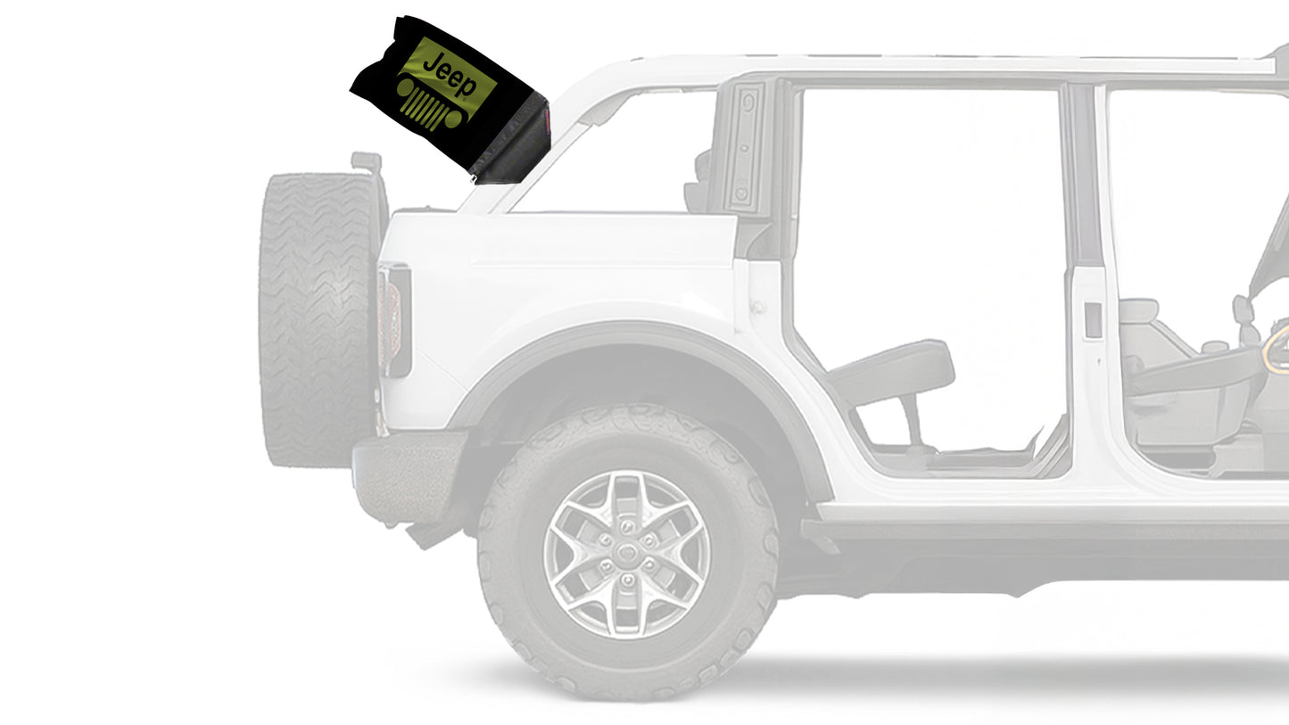 Jeep Grill 12"x18" Forever Wave Flag