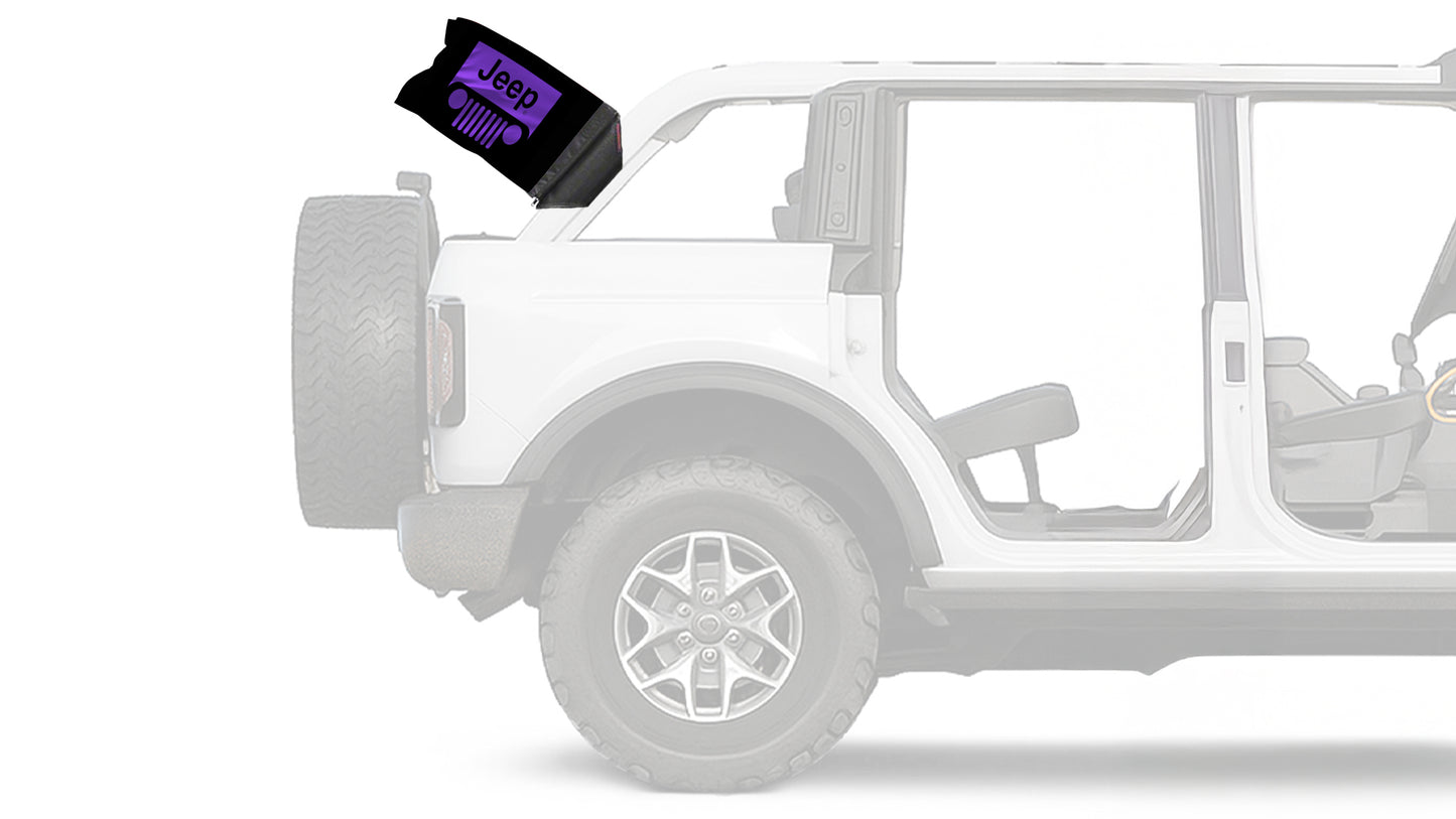 Jeep Grill 12"x18" Forever Wave Flag