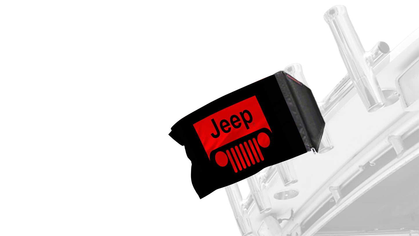 Jeep Grill 12"x18" Forever Wave Flag