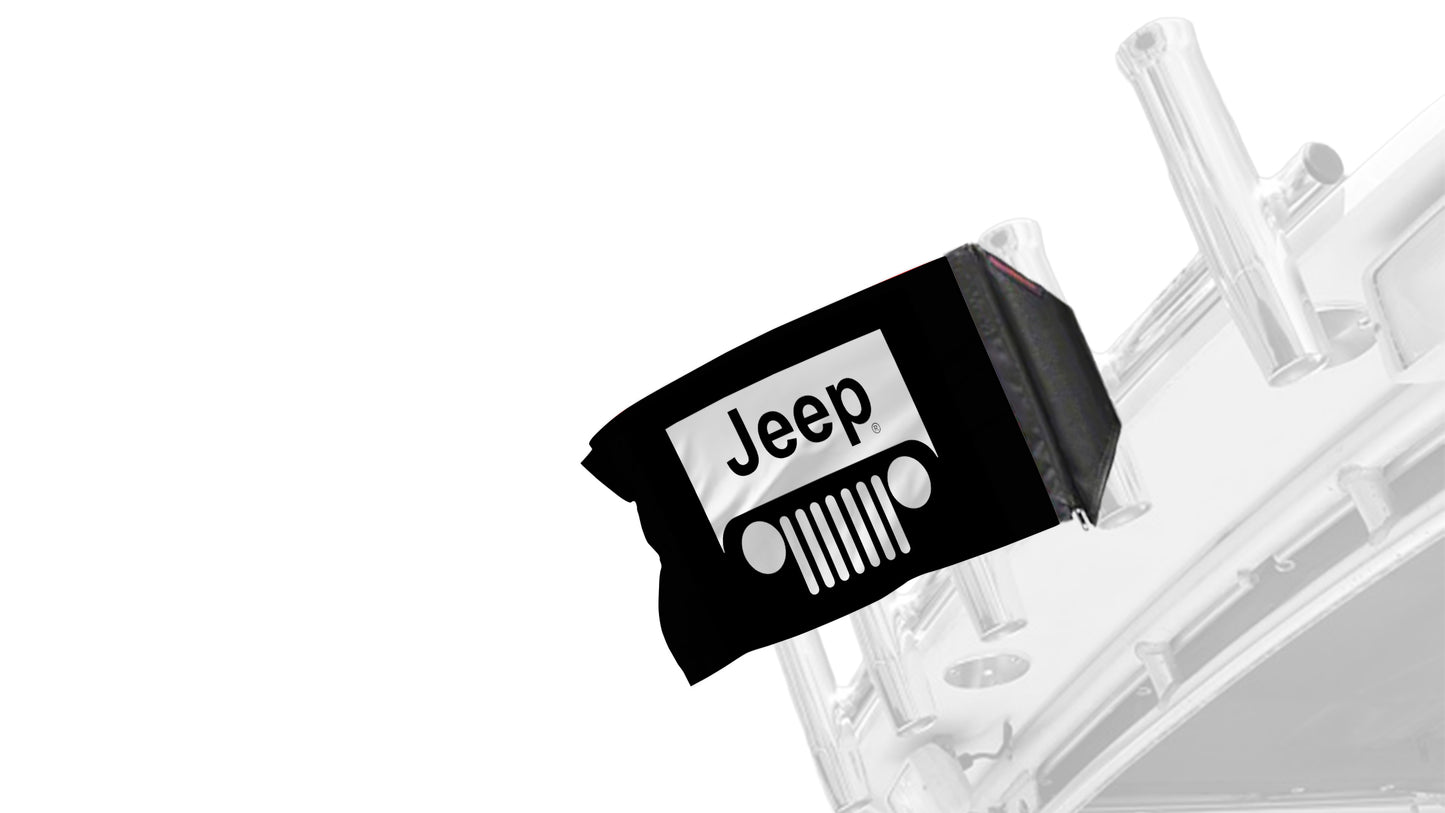 Jeep Grill 12"x18" Forever Wave Flag