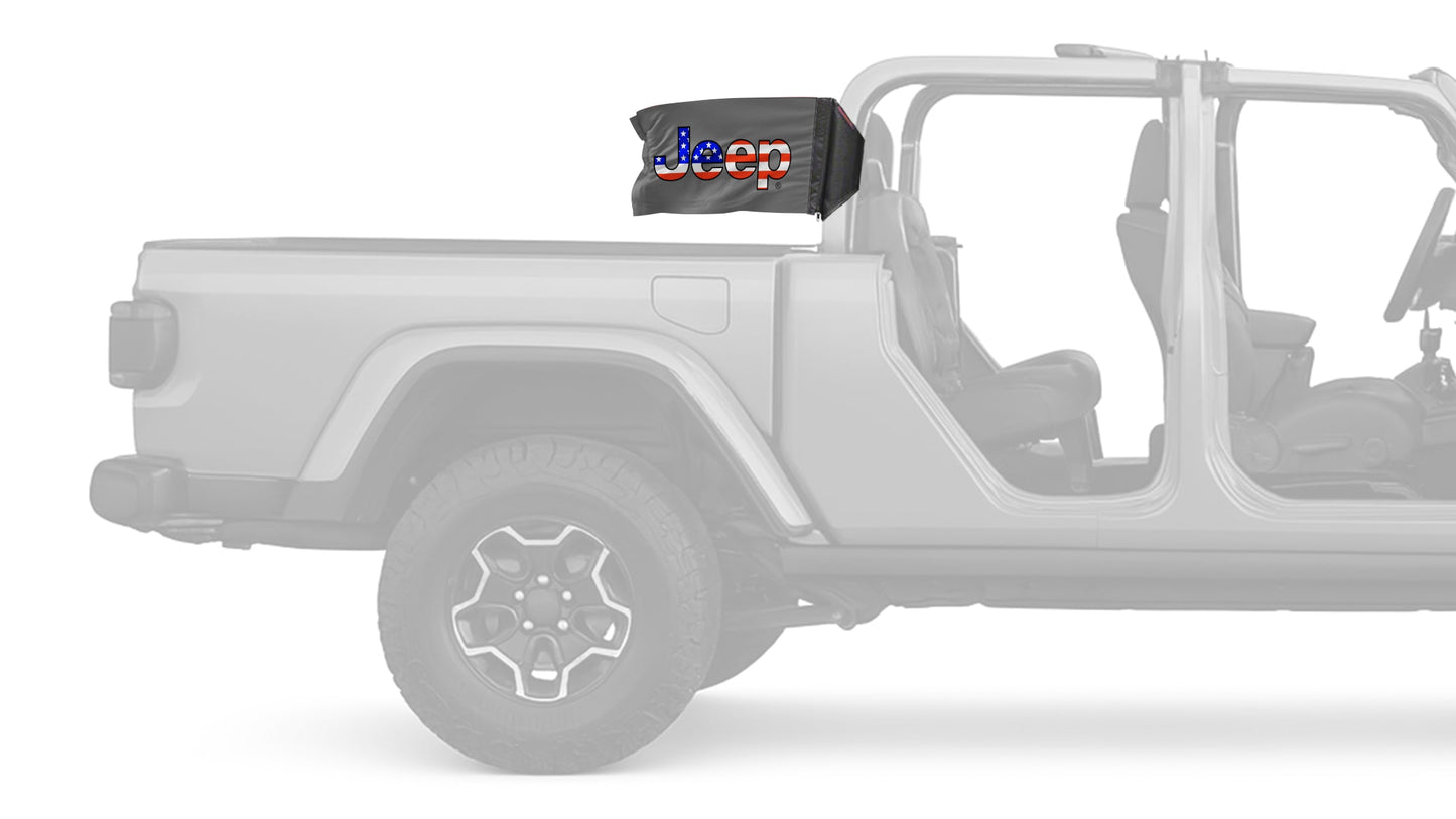 Jeep USA 12"x18" Forever Wave Flag for Jeep Gladiator JT
