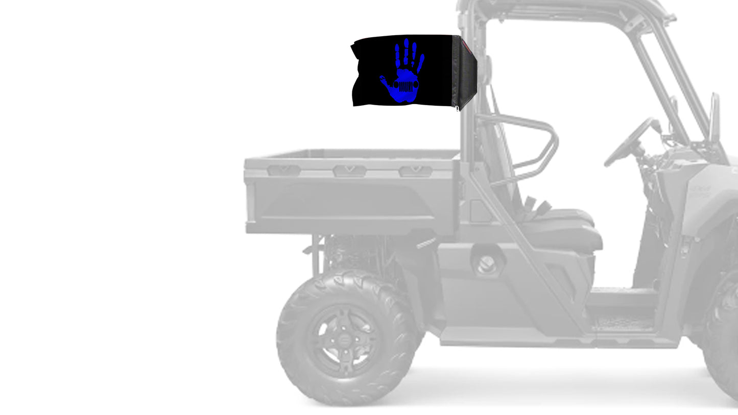 Jeep Wave 12"x18" Forever Wave Flag
