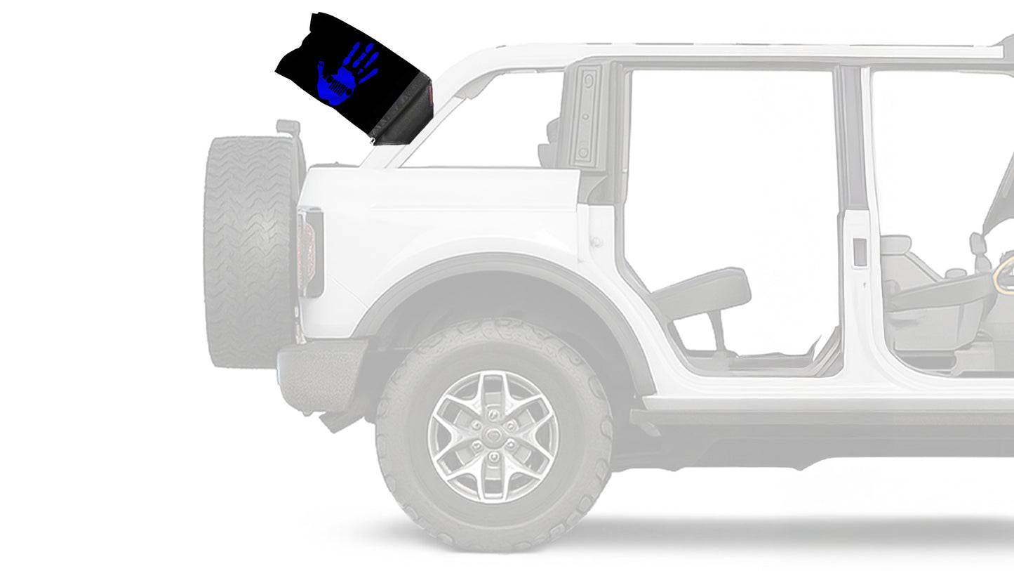 Jeep Wave 12"x18" Forever Wave Flag