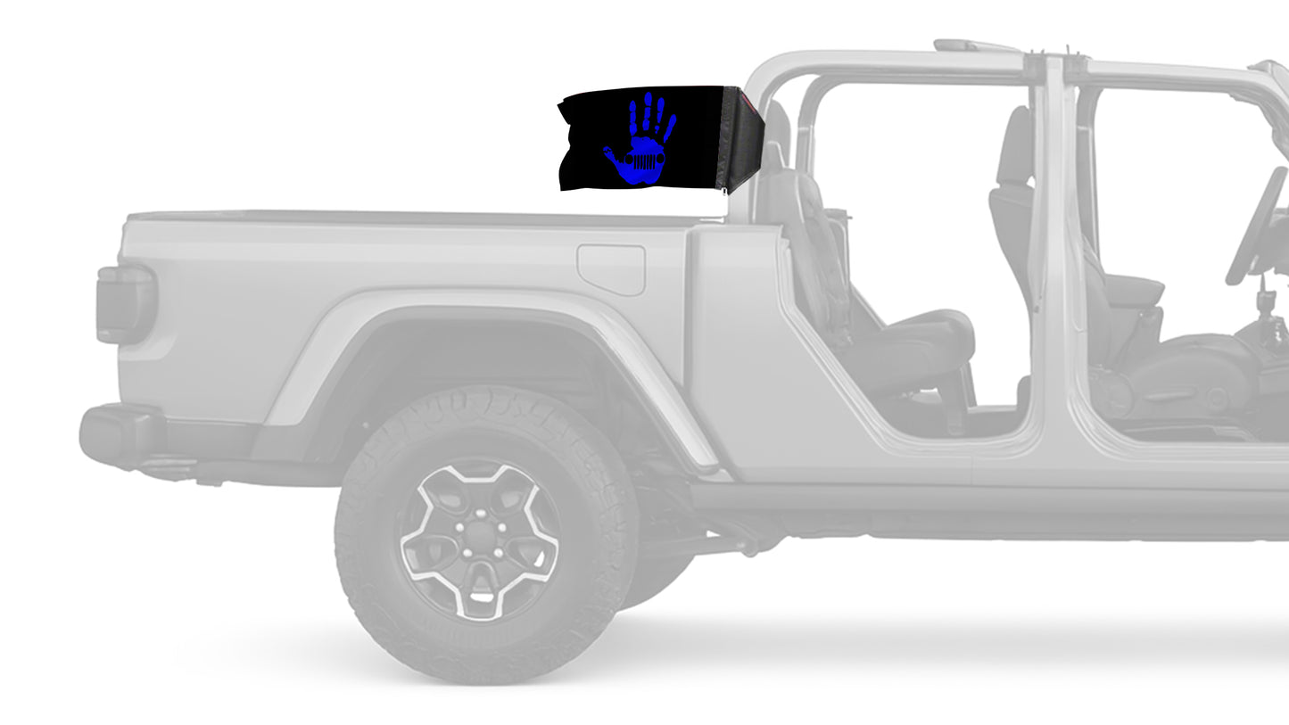 Jeep Wave 12"x18" Forever Wave Flag for Jeep Gladiator JT