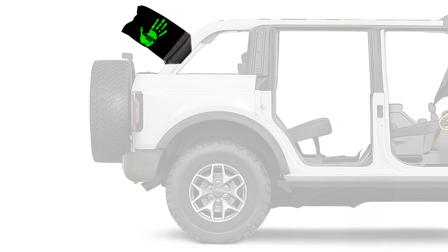 Jeep Wave 12"x18" Forever Wave Flag
