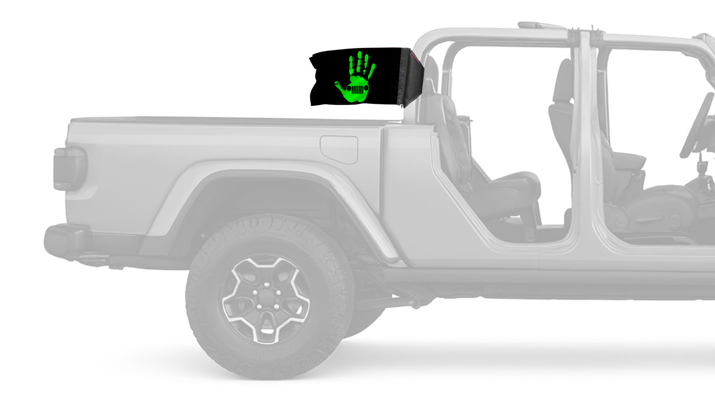 Jeep Wave 12"x18" Forever Wave Flag