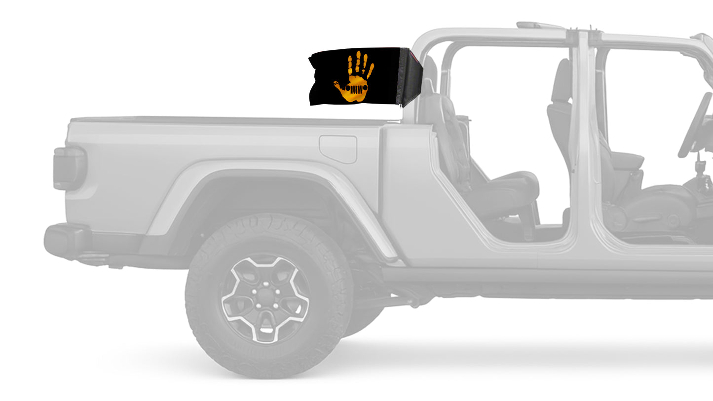 Jeep Wave 12"x18" Forever Wave Flag for Jeep Gladiator JT