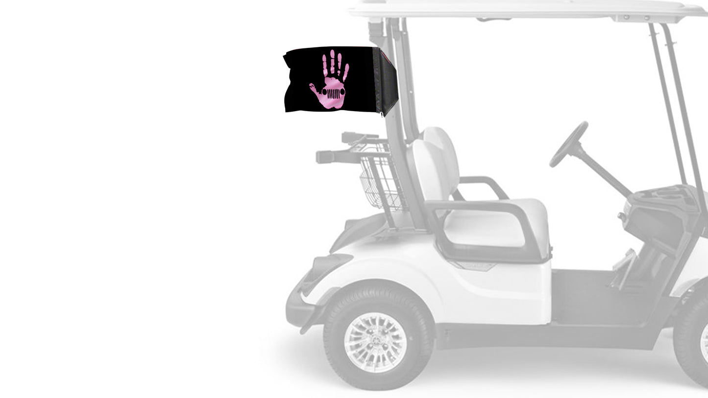 Jeep Wave 12"x18" Forever Wave Flag