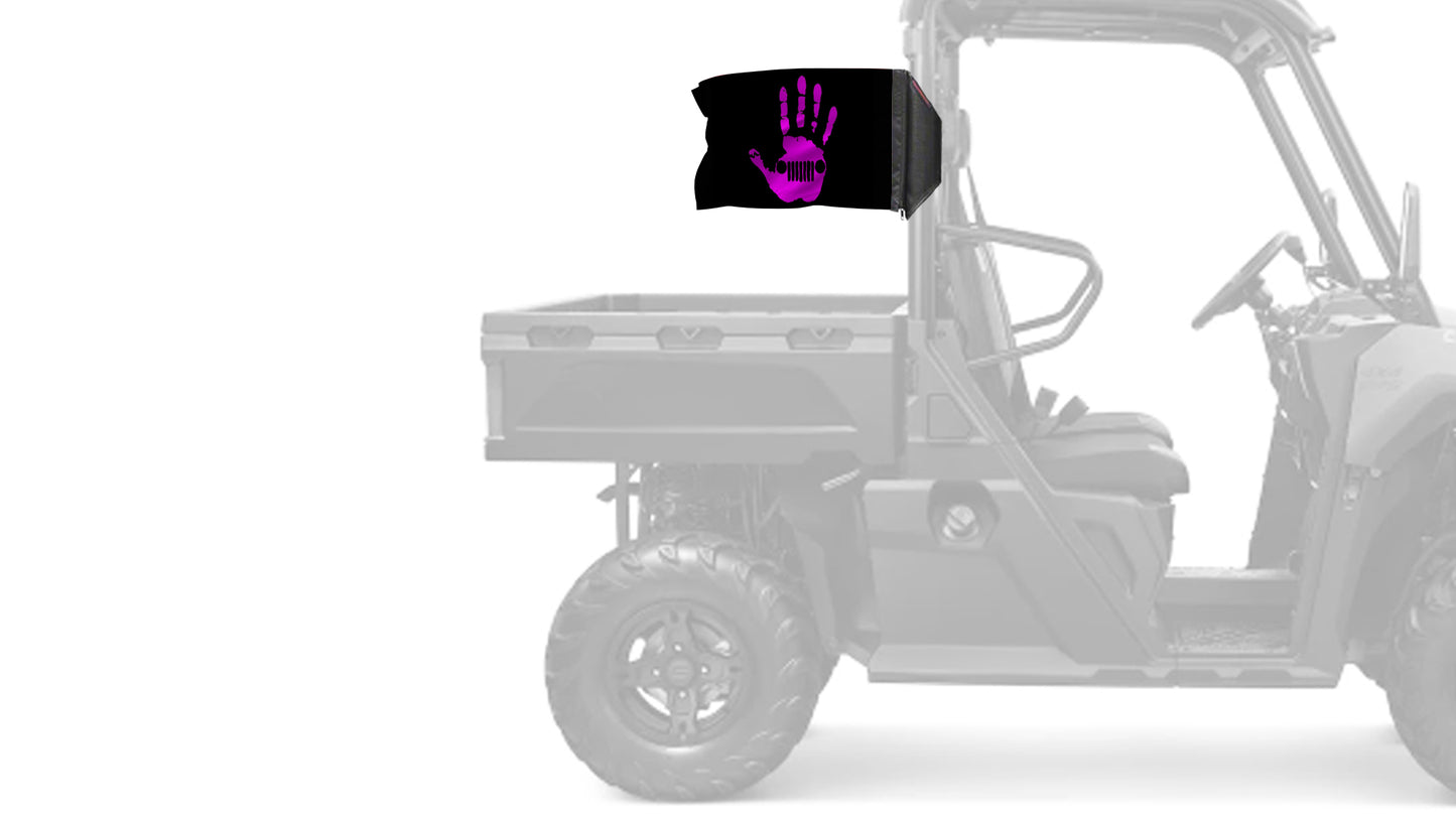 Jeep Wave 12"x18" Forever Wave Flag for UTVs