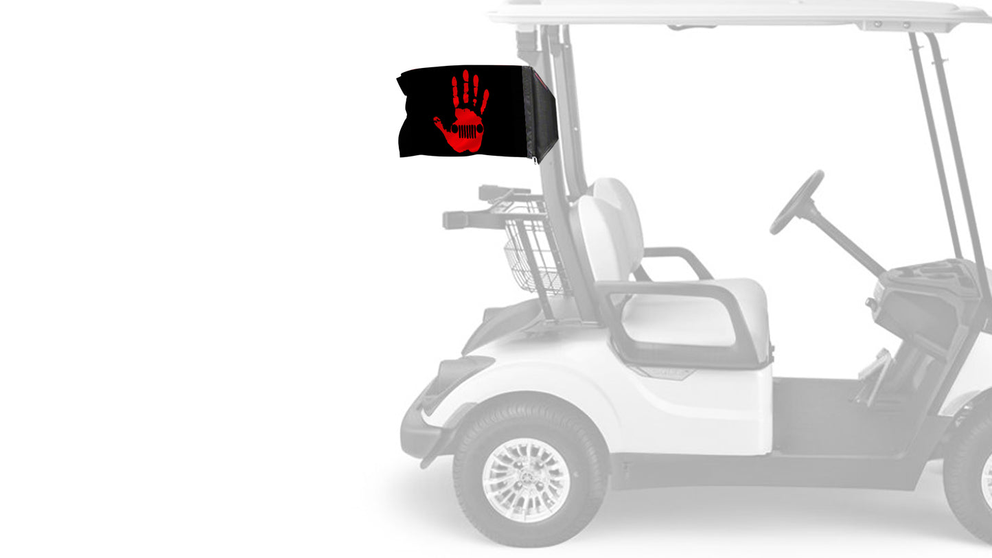 Jeep Wave 12"x18" Forever Wave Flag