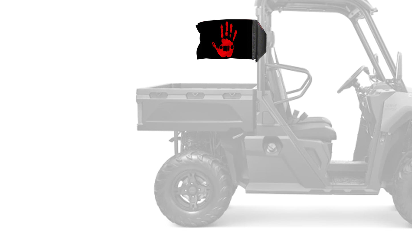 Jeep Wave 12"x18" Forever Wave Flag for UTVs