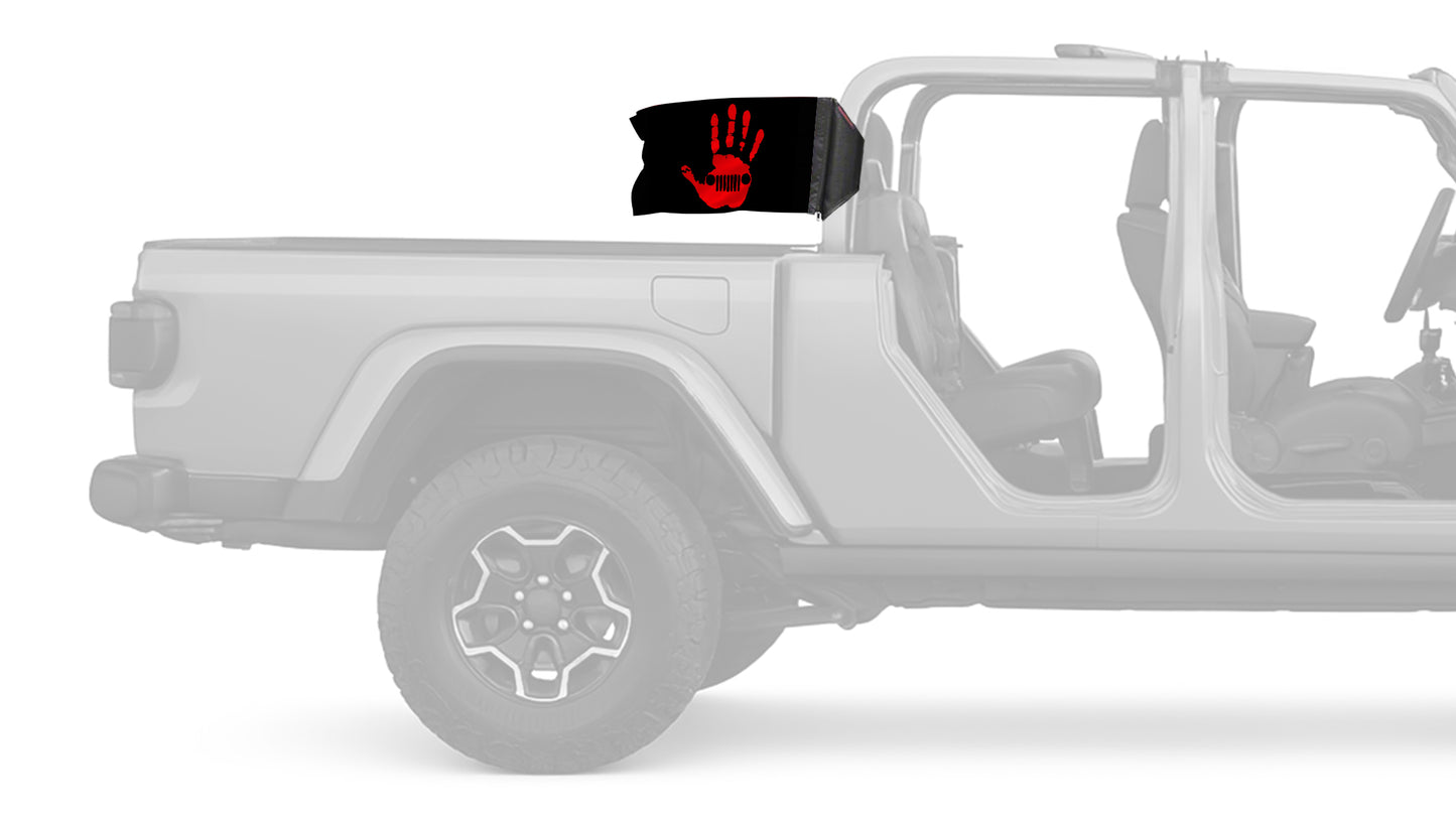 Jeep Wave 12"x18" Forever Wave Flag