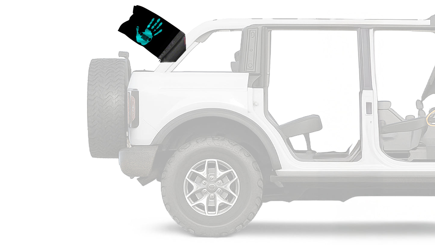 Jeep Wave 12"x18" Forever Wave Flag