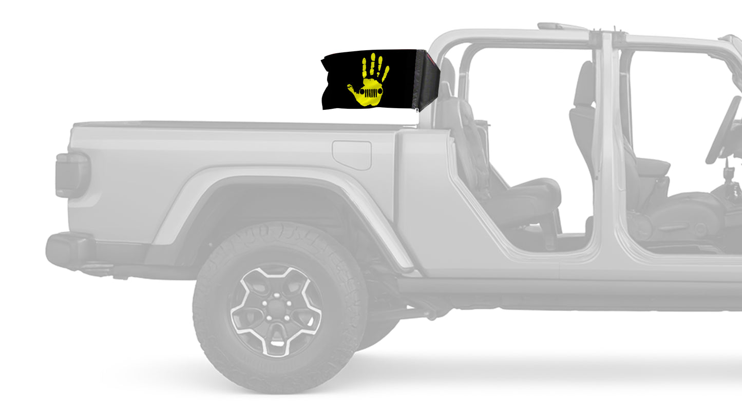 Jeep Wave 12"x18" Forever Wave Flag for Jeep Gladiator JT