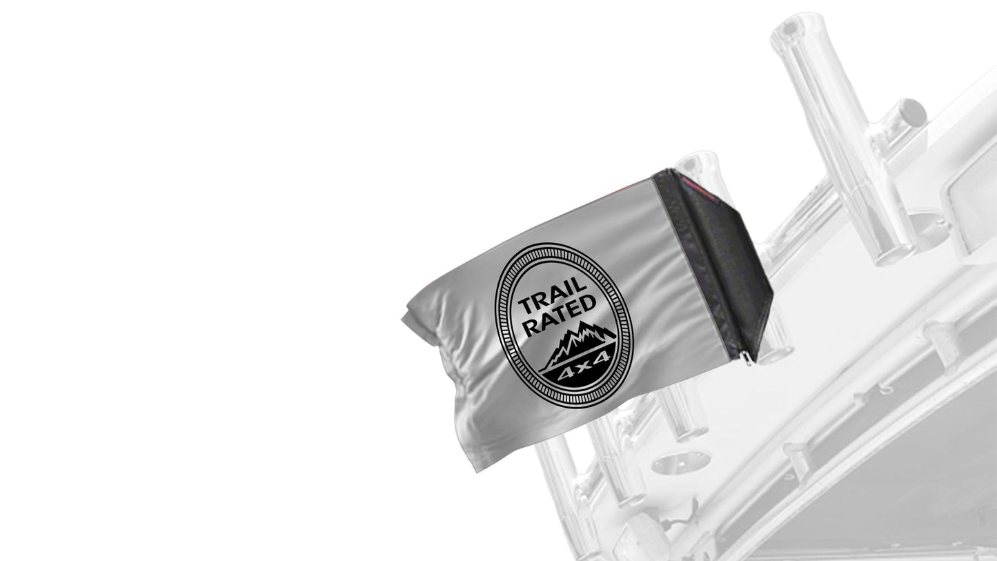 Trail Rated 12"x18" Forever Wave Flag for Boats