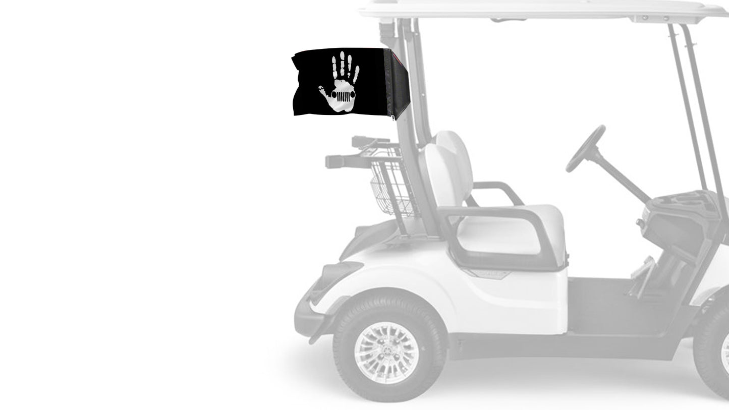 Jeep Wave 12"x18" Forever Wave Flag
