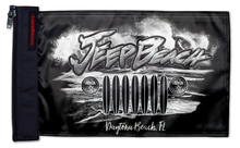 Jeep Beach 12"x18" Forever Wave Flag for Jeep Wrangler JL 2-Door 2018-Present