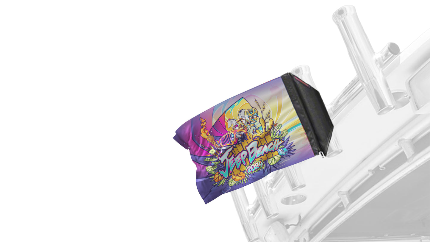 Jeep Beach 2024 12"x18" Forever Wave Flag